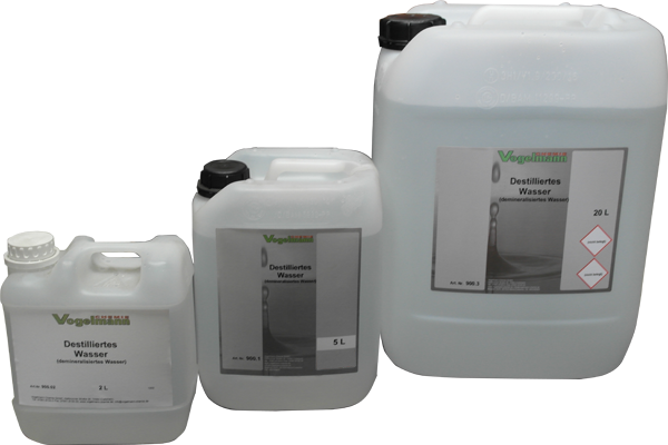 Algorex Destilliertes Wasser,5 l Kanister, Destilliertes Wasser, Wartungstechnik, Chemisch-Technische Produkte, Produkte